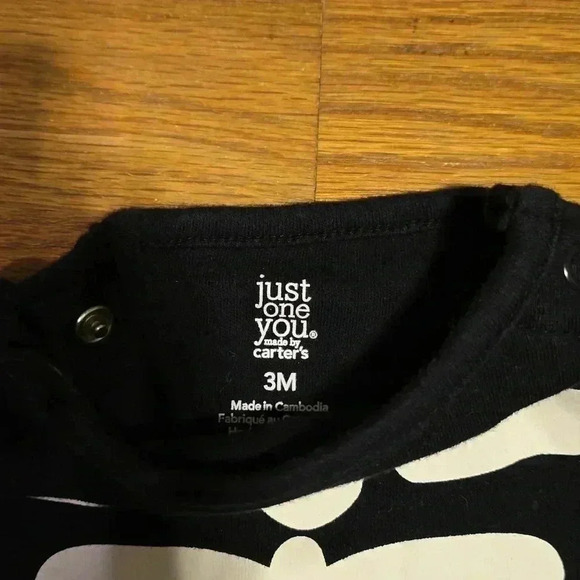 Carter's Skeleton Halloween Sleeper 3M - Picture 2 of 2